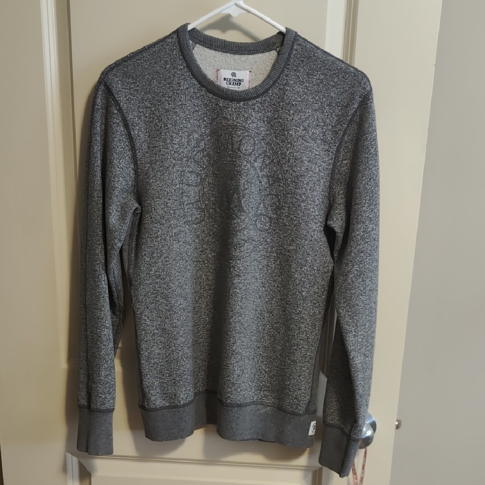 Reigning Champ Charcoal Crewneck Sweater